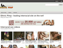 Tablet Screenshot of ethnicpimp.com